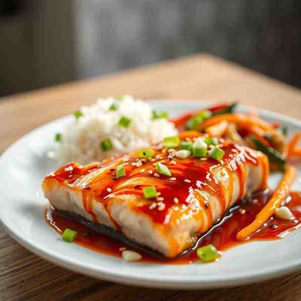Kiribati-Korean Mahi Mahi - Easy Teriyaki Gochujang Recipe